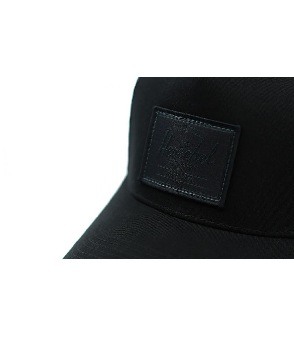 trucker Herschel zwarte patch trucker Herschel zwarte patch